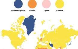 Bản đồ trình duyệt thế giới đã được Chrome vẽ lại như thế nào?