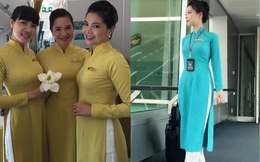 Tiếp viên Vietnam Airlines bắt đầu nô nức diện đồng phục mới