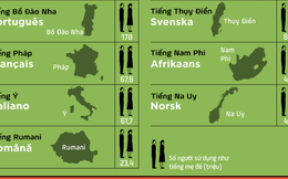 [Infographic] Tiếng Việt chưa phải ngôn ngữ khó học nhất thế giới