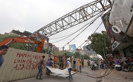 Tai nạn liên tiếp, tuyến Metro Nhổn - Ga Hà Nội bị dừng thi công