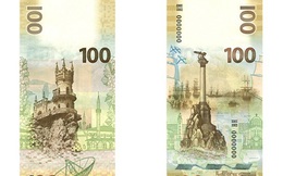 Nga phát hành tiền mới có hình ảnh Crimea