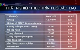 Nghịch lý: Học càng cao, nguy cơ thất nghiệp càng lớn