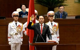 Video: Chủ tịch nước Trần Đại Quang tuyên thệ nhậm chức