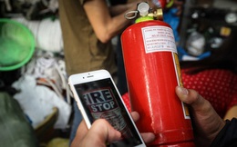 Hà Nội: Dân đổ xô đi mua bình cứu hỏa