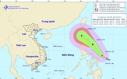 Ngày mai, áp thấp nhiệt đới có thể mạnh thành bão