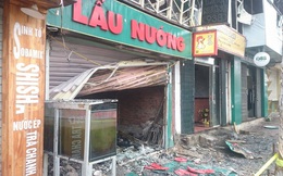 Cháy lớn phố Nguyễn Khang, 6 căn nhà chìm trong biển lửa