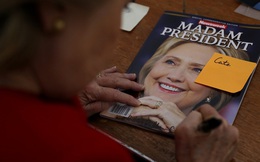 Lộ bức ảnh cho thấy người Mỹ sẵn sàng chào đón bà Clinton trên cương vị tổng thống