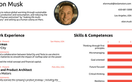 CV của Elon Musk cho thấy dù bạn là ai thì CV cũng chỉ cần 1 trang