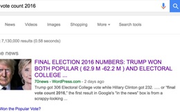 Google thừa nhận có lỗi thuật toán khiến kết quả tìm kiếm về bầu cử bị sai lệch