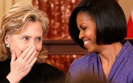 Tình bạn bất ngờ giữa Đệ nhất phu nhân Michelle Obama và ứng cử viên tổng thống Hillary Clinton