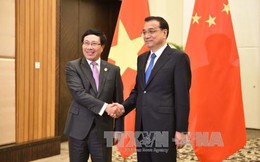 Phó Thủ tướng Phạm Bình Minh hội kiến Thủ tướng Trung Quốc