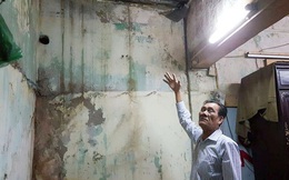 Nơm nớp lo sợ sống trong ngôi nhà hơn 100 năm tuổi chờ sập ở phố cổ Hà Nội