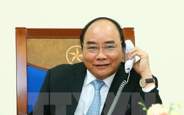 Thủ tướng Nguyễn Xuân Phúc điện đàm với ông Donald Trump