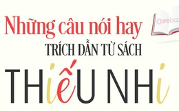 [Infogaphic] 20 câu nói truyền cảm hứng từ sách thiếu nhi