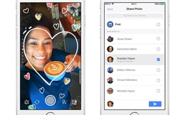 Facebook lại copy Snapchat với ứng dụng camera mới
