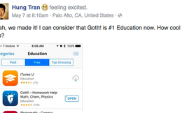 Ứng dụng giáo dục của startup Việt lên top đầu App Store Mỹ