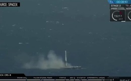 Bước ngoặt lịch sử của Elon Musk: SpaceX hạ cánh thành công tên lửa Falcon 9 trên biển