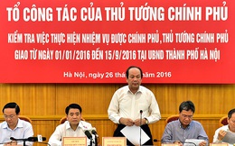 Thủ tướng nhắc Hà Nội 4 vấn đề