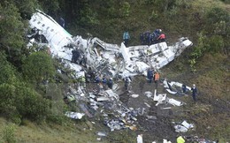 Rơi máy bay ở Colombia: Thấy hộp đen, số người chết xác định là 71