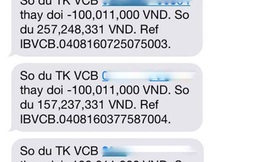 Vụ khách hàng Vietcombank mất 500 triệu đồng có dấu hiệu lừa đảo