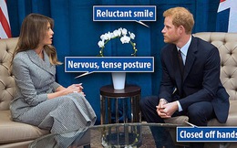 Chuyên gia ngôn ngữ cơ thể chỉ ra sự khác biệt trong cách nói chuyện của Hoàng tử Anh với bà Melania Trump và bà Michelle Obama