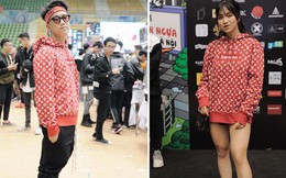 Giới trẻ Việt giàu choáng váng: thi nhau mặc hoodie trăm triệu của Louis Vuitton x Supreme tới Sole Ex 2017