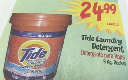 Bột giặt Tide Việt Nam rẻ hơn và dễ làm quần áo phai màu hơn Tide Mỹ?