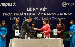 Alipay chính thức bắt tay với NAPAS