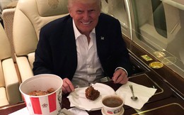 Bữa ăn của ông Trump: McDonald's, KFC, pizza và Coca