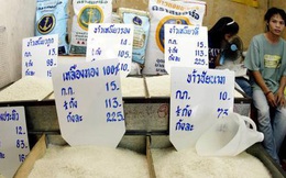 Thái Lan muốn bán hết gạo dự trữ trong nửa đầu năm nay