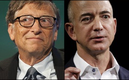 Ngôi vị giàu nhất thế giới giữa Bill Gates và Jeff Bezos đã được định đoạt bằng đám mây