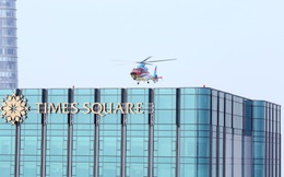 Tân Sơn Nhất kẹt xe nặng nề, Times Square thuê trực thăng chở khách VIP từ nóc tòa nhà ra thẳng sân bay