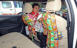 Vinasun bán bưởi không có gì mới, nhiều năm nay ở Philippines đã có lái xe taxi thu vài trăm nghìn mỗi ngày nhờ bán bim bim