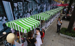 Phố hàng rong đầu tiên ở Sài Gòn khai trương, dân văn phòng rủ nhau xếp hàng mua đồ ăn trưa