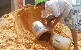 Loạt dự án xây dựng tại Tp.HCM điêu đứng vì giá cát tăng