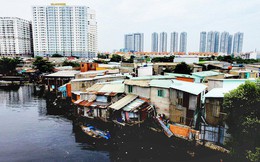 Toàn cảnh nhà ổ chuột ven kênh rạch Sài Gòn nhìn từ trên cao, cần tới 50.000 tỷ đồng để giải tỏa lấy đất phát triển đô thị