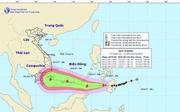 Chưa bao giờ xảy ra bão muộn, mạnh như bão Tembin, rủi ro thiên tai cấp cao nhất