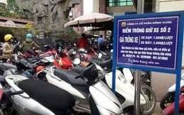 Hà Nội tăng giá trông giữ xe tại các quận trung tâm từ 1/1/2018