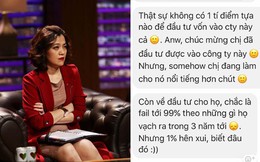 Startup bị chê ‘99% thất bại’ trong Sharktank: ‘Các bạn không nên bình luận như vậy sau khi xem vài phút trên sóng truyền hình’