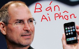 Sắp tới cửa hàng bán điện thoại sẽ ghi "ai phôn", điện thoại Steve Jobs trên biển quảng cáo?