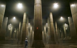 Quanh năm mưa lũ, người Nhật đã xây dựng hệ thống cống ngầm “khổng lồ” đến khó tin ngay dưới lòng thành phố