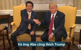 Nhìn cách ông Trump bắt tay với các nguyên thủ quốc gia từ Nhật, Anh tới Israel mới thấy đó là cả một nghệ thuật