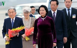 Chủ tịch nước chủ trì lễ đón chính thức Nhà vua Nhật Bản và Hoàng hậu