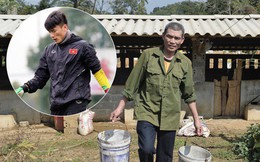 Bố mẹ Bùi Tiến Dũng vẫn vui vẻ cắt mía, cho trâu ăn ở quê nhà: "Việt Nam vô địch, chúng tôi sẽ mổ bò để liên hoan!"