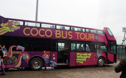 Xe bus mui trần đã ra đến Hà Nội, sẵn sàng đón các cầu thủ U23 Việt Nam về nước ăn mừng
