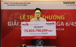 Trúng xổ số 75 tỷ đồng, người chơi trích tiền tặng đội U23 Việt Nam