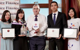BIDV nhận "hat-trick" giải thưởng quốc tế