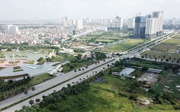 Mãn nhãn với con đường có 10 làn chuẩn bị thông xe ở Hà Nội