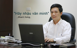 Tham gia nhậu với đối tác nhiều, Shark Hưng bày tỏ: Không nhất thiết cạn chén 100% hay hô 'zô', nên văn minh một chút khi tham gia mời nhậu!