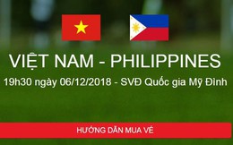 VFF nói không có chuyện web bán vé bị sập, đã bán hết 85% vé trận Việt Nam vs Philippines